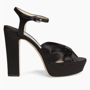 Black Jimmy Choo Women's Platform Heels